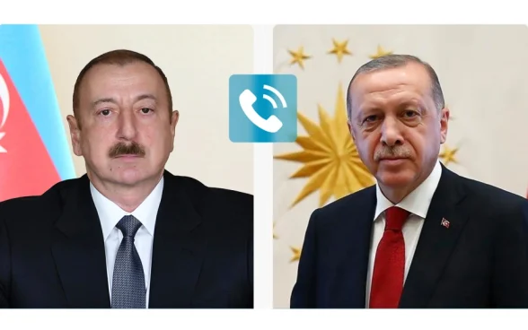 Türkiyə Prezidentinə zəng, Azərbaycan, Türkiyə, İlham Əliyev, Rəcəb Tayyib Ərdoğan