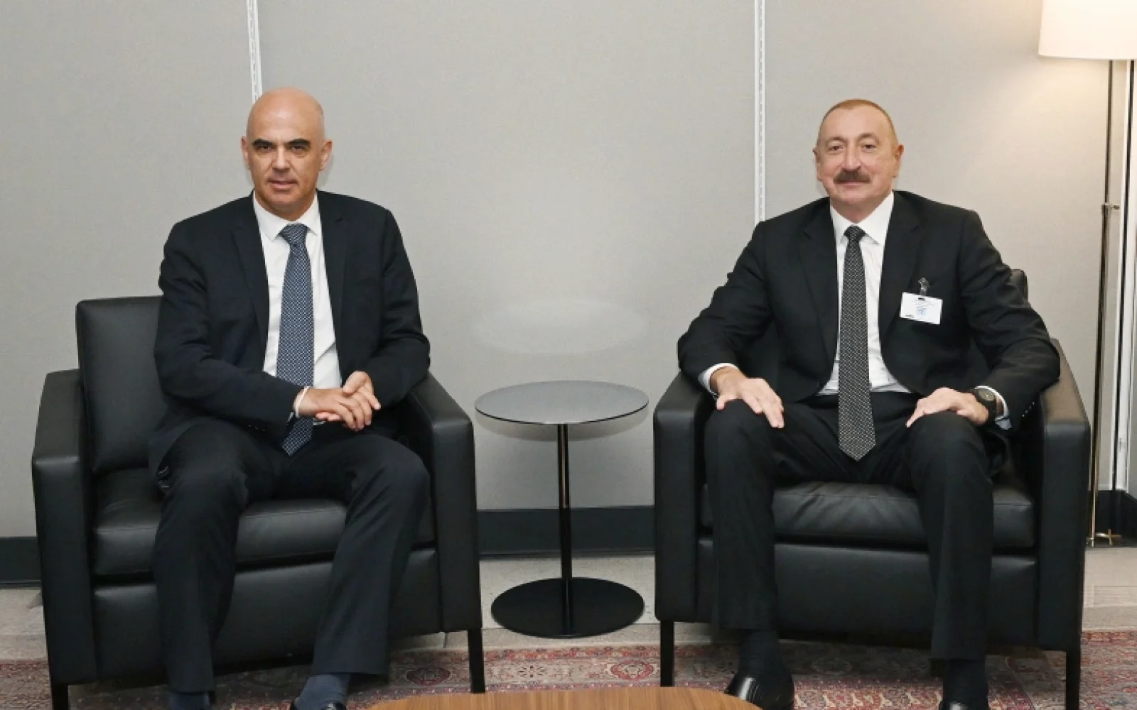 Avropa Şurasının Baş katibi, İlham Əliyev, Alen Berse, Nyu-York, Avropa Şurası