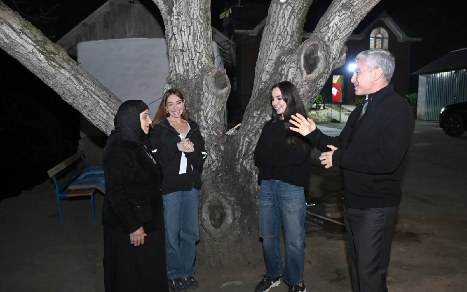 Pəncəli Teymurov, Leyla Əliyeva, Arzu Əliyeva, Astara