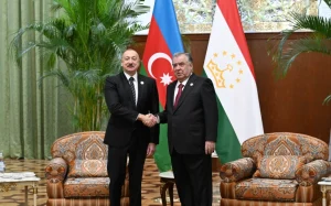 Emoməli Rəhmon, Tacikistan, Düşənbə, İlham Əliyev