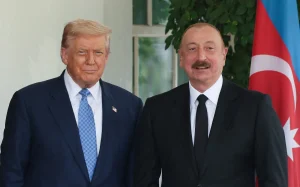 İlham Əliyev Ağ Evə gəldi, İlham Əliyev, Donald Tramp, Ağ Ev, ABŞ
