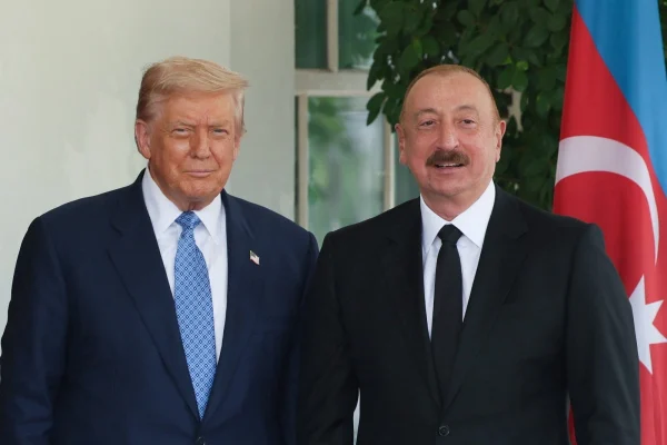 İlham Əliyev Ağ Evə gəldi, İlham Əliyev, Donald Tramp, Ağ Ev, ABŞ