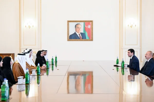 Birləşmiş Ərəb Əmirlikləri Federal Milli Şurasının sədri, İlham Əliyev, Saqr Qobaş, Birləşmiş Ərəb Əmirlikləri