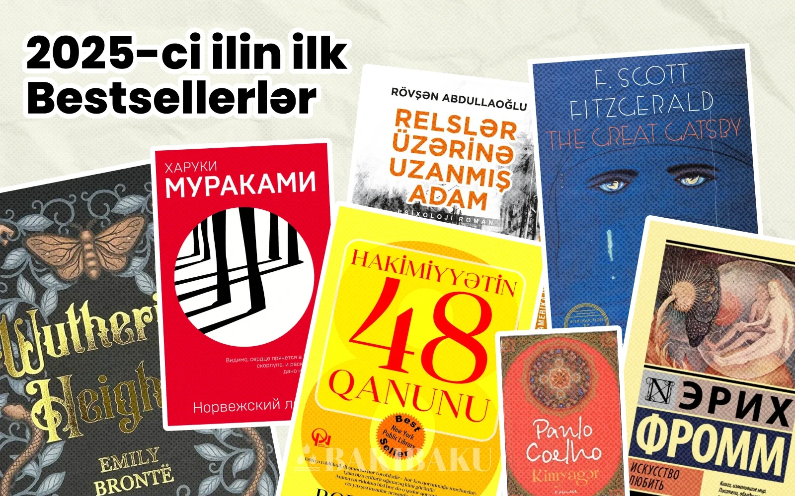 2025-ci ilin ilk Bestsellerləri