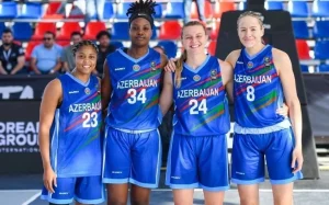 Azərbaycanın basketbol millisi, Dünya Qadın Seriyası, Basketbol