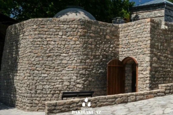 Basqal hamamı, Niyaldağ silsiləsi, İsmayıllı, Basqal kəndi