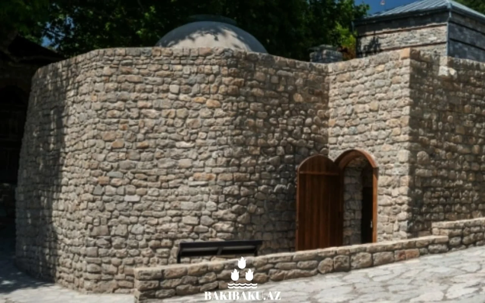 Basqal hamamı, Niyaldağ silsiləsi, İsmayıllı, Basqal kəndi