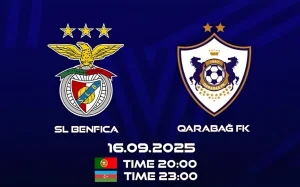 Çempionlar Liqası, "Benfika" - "Qarabağ"