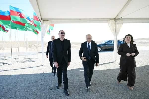 Prezident İlham Əliyev Cəbrayıl rayonunun Şahvəlli kəndində, İlham Əliyev, Cəbrayıl rayonu, Şahvəlli kəndi, “Şəms” və “Üfüq” Günəş Elektrik stansiyaları