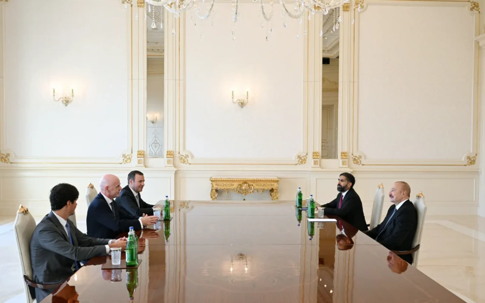 Canni İnfantino, İlham Əliyev, FIFA