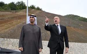 Azərbaycan və Birləşmiş Ərəb Əmirliklərinin prezidentləri, Şuşa rayonu, Daşaltı kəndi