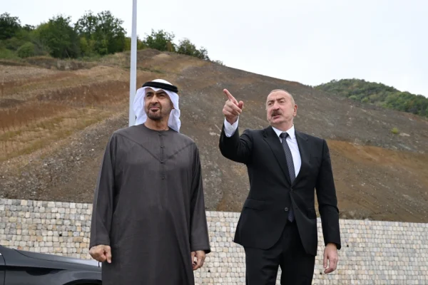 Azərbaycan və Birləşmiş Ərəb Əmirliklərinin prezidentləri, Şuşa rayonu, Daşaltı kəndi
