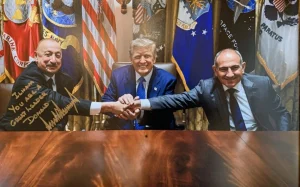 Дональд Трамп отправил подарок Президенту Азербайджана, Дональд Трамп, Ильхам Алиев