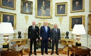 Donald Tramp, İlham Əliyev, Nikol Paşinyan