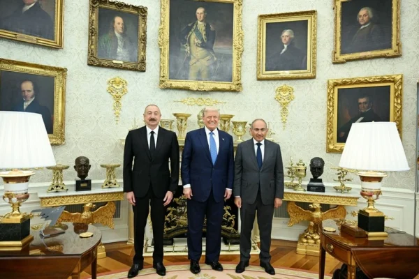 Donald Tramp, İlham Əliyev, Nikol Paşinyan