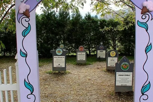 Dondurma qəbirstanlığı, Dondurma