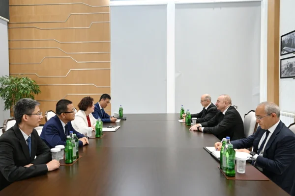 İlham Əliyev Mingəçevirdə, “Dongfang Electric İnternational Corporation”, Mingəçevir, Çin
