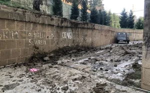 Əhmədlidəki sürüşmə hadisəsi, Xətai rayonu, Əhmədli Qəsəbəsi