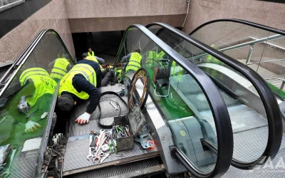 Eskalatorlar yenilənir, Eskalator, Piyada keçidi, AAYDA