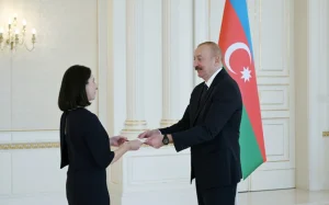 Fransanın ölkəmizdə yeni təyin olunmuş səfiri, Fransa, Sofi Laqut