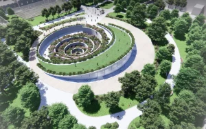 Prezident İlham Əliyev Gəncə Memorial Kompleksində, Gəncə Memorial Kompleksi, Gəncə