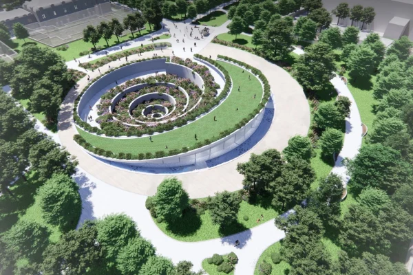 Prezident İlham Əliyev Gəncə Memorial Kompleksində, Gəncə Memorial Kompleksi, Gəncə
