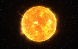 Günəşə yağış yağıb, Günəş, Yağış
