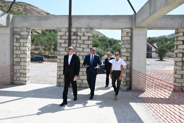 “Hacıkənd” İstirahət Kompleksi, İlham Əliyev, Mehriban Əliyeva, Ramin Quluzadə, Gəncə