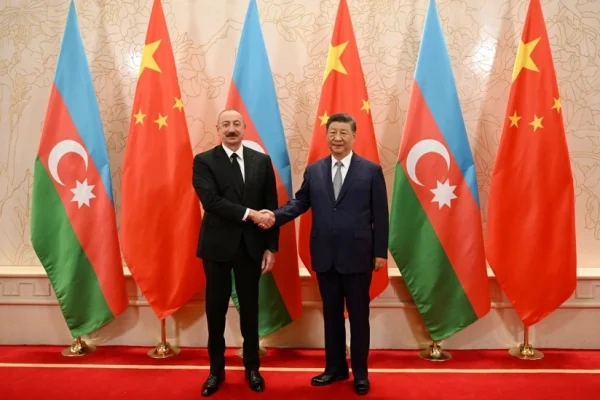 Tiencin şəhərində Azərbaycan Prezidenti İlham Əliyev, Tiencin şəhəri, İlham Əliyev, Çin, Si Ci Pin