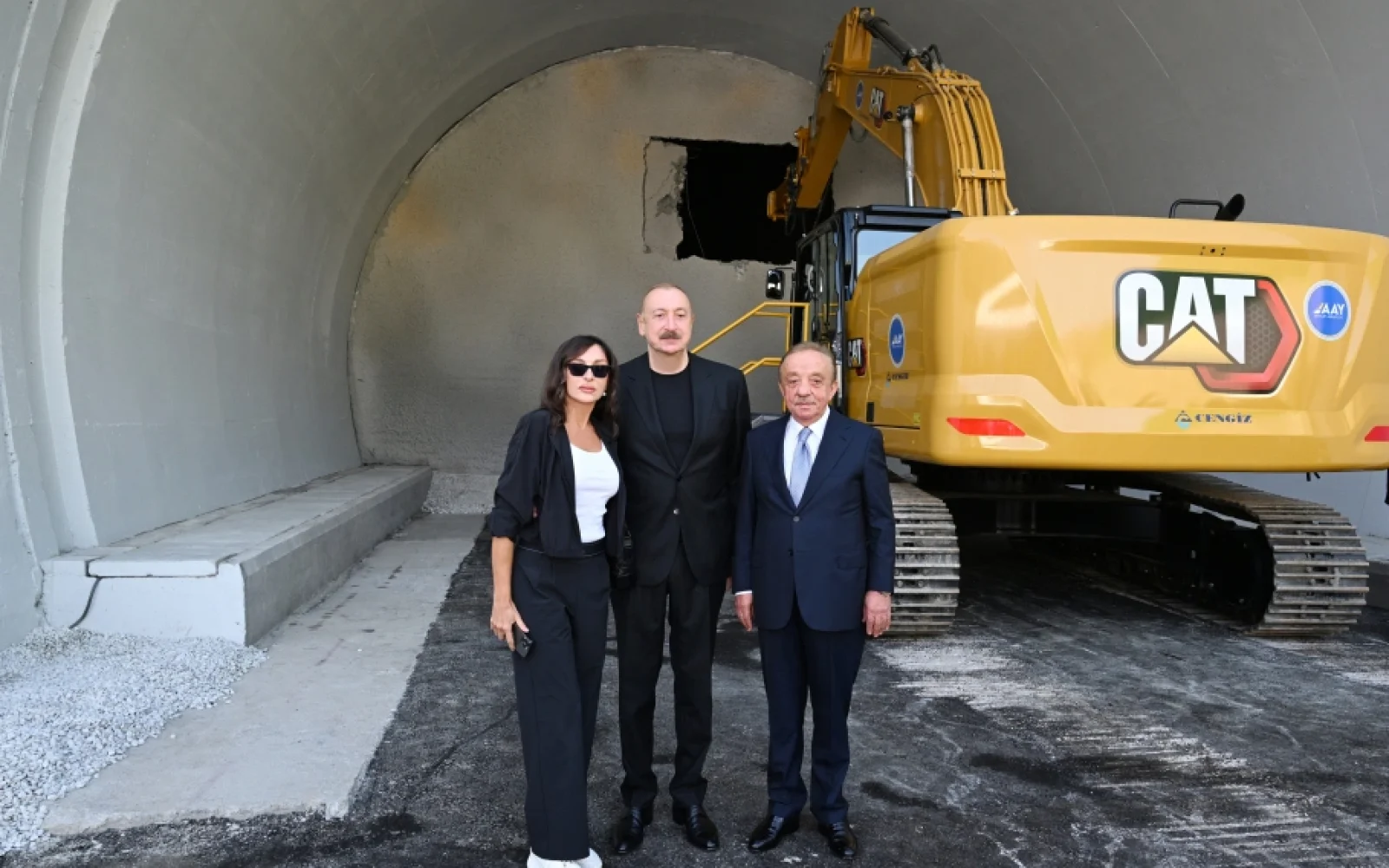 İlham Əliyev, Mehriban Əliyeva, Toğanalı-Kəlbəcər-İstisu avtomobil yolu