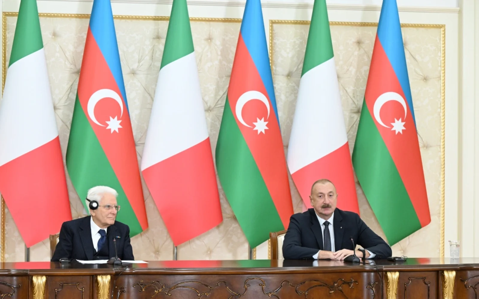 Mətbuata bəyanat, İtaliya, Sercio Mattarella