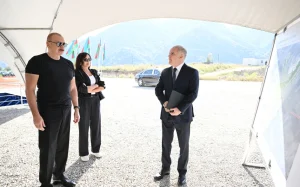Kəlbəcər şəhəri, İlham Əliyev, Mehriban Əliyeva, Bəşir Hacıyev