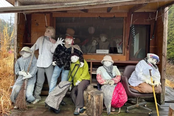 Kukla sakinlər, Kukla, Yaponiya, Nagoro,