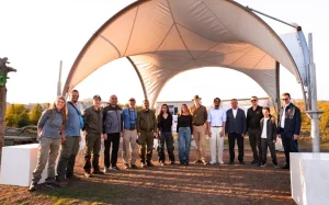 Leyla Əliyeva və Arzu Əliyeva Qaxda, Leyla Əliyeva, Arzu Əliyeva, Qax, Axar-Baxar Milli Parkı