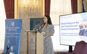 Leyla Əliyeva Londonda, Leyla Əliyeva, London, Marlboro Sarayı