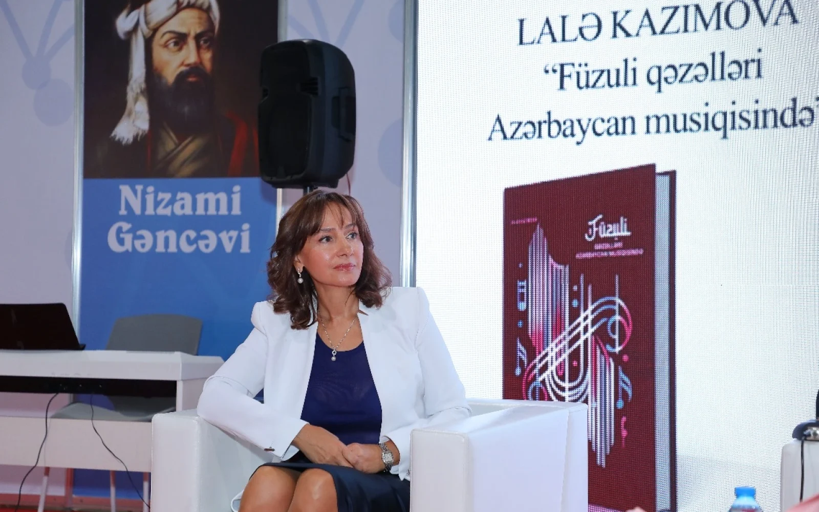 Lalə Kazımova, “Füzuli qəzəlləri Azərbaycan musiqisində”, XI Bakı Beynəlxalq Kitab Sərgisi