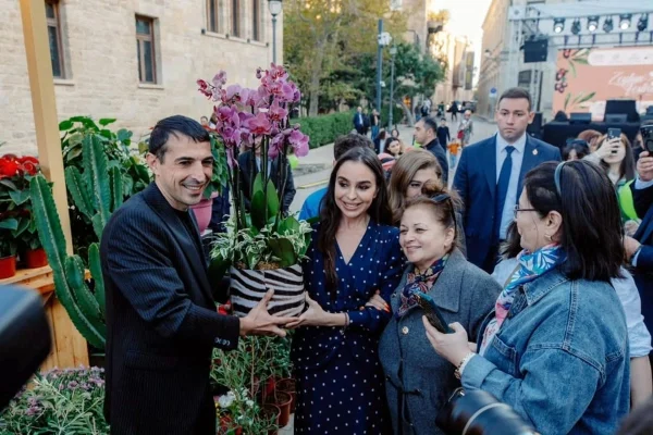 Bakıda keçirilən Zeytun Festivalından paylaşım, Leyla Əliyeva, Zeytun Festivalı