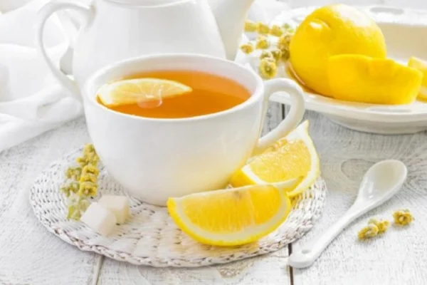 Limonlu çay, Limon, Çay