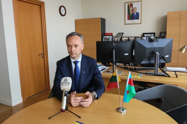 Litva səfiri, Kestutis Vaşkeleviçus, Litva, Посол Литвы, Литва, Кестутис Вашкелявичюс