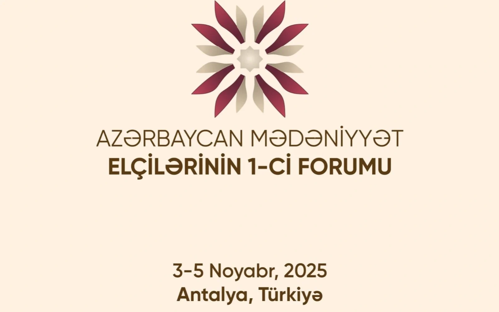 Azərbaycan Mədəniyyət Elçilərinin I Forumu