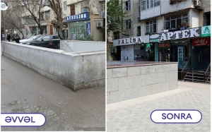 “Memar Əcəmi” metrostansiyasındakı keçiddə, “Memar Əcəmi” metrostansiyası, Bakı Metropoliteni