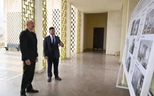 Məscidin açılışı, Xocavənd rayonu, Hadrut qəsəbəsi, Məscid