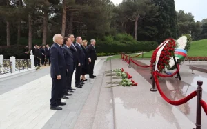 Ulu Öndər Heydər Əliyevin 102 illiyi münasibətilə tədbir, Nərimanov rayonu, Elgin Həbibullayev