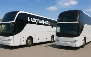 Naxçıvan–Bakı–Naxçıvan, Avtobus