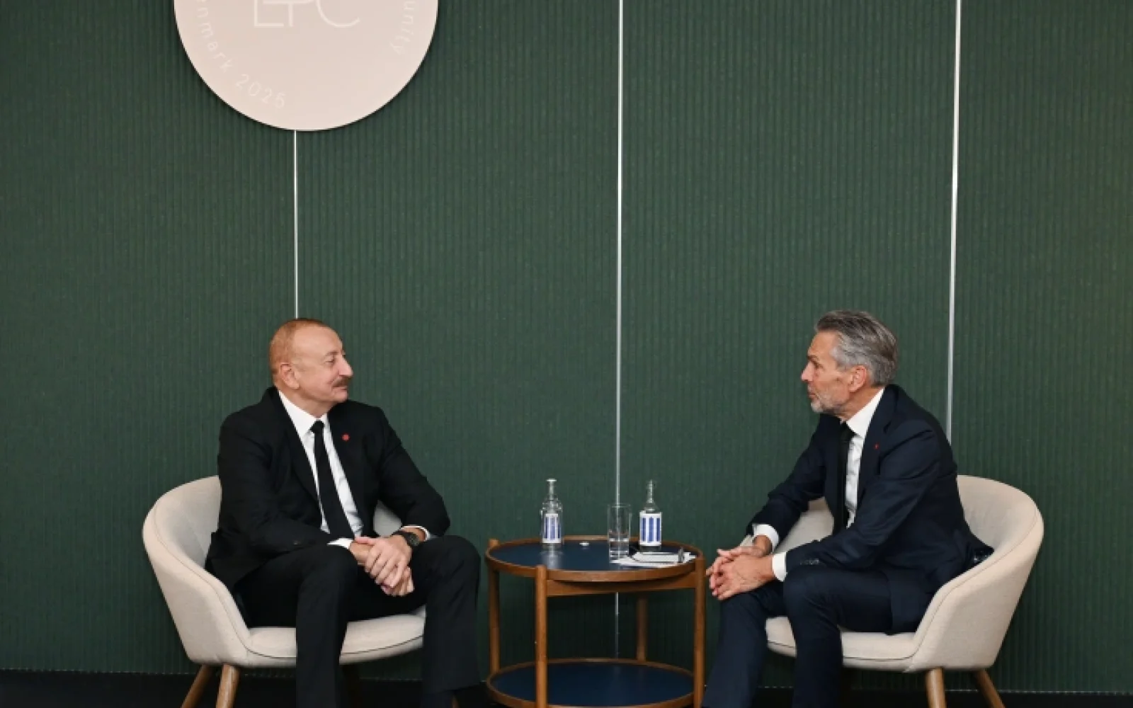 Niderlandın Baş naziri ilə görüş, İlham Əliyev, Dik Sxof, Danimarka, Kopenhagen