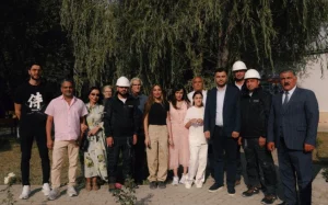 Altıağac Milli Parkını ziyarət, Altıağac Milli Parkı, Leyla Əliyeva, Arzu Əliyeva, Xızı rayonu