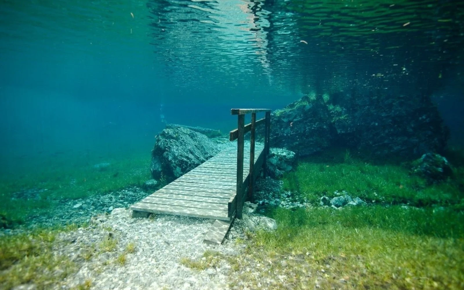 Sualtı park, Avstriya, Grüner - Ze gölü