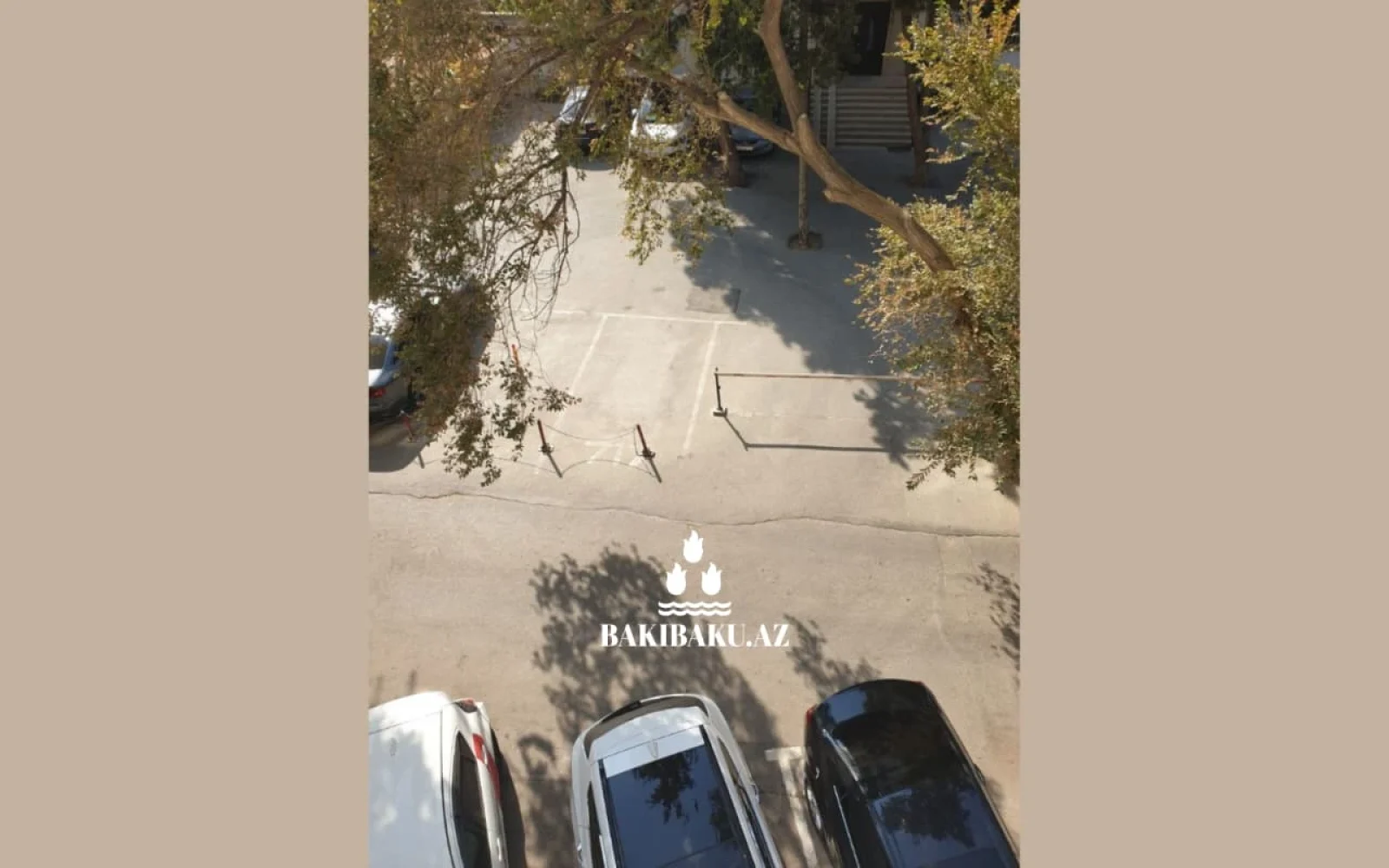 Xətaidə qanunsuz parklanma, Xətai rayonu, Parkinq