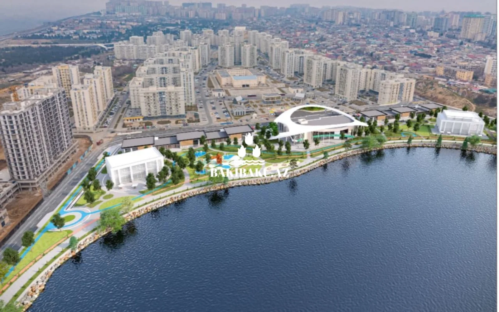 “Qanlı Göl” ərazisi abadlaşdırılır, “Qanlı Göl”