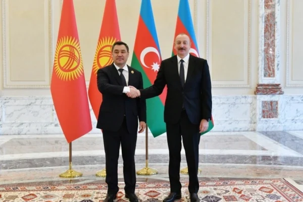 Prezident İlham Əliyev, Sadır Japarov, Qırğızıstan